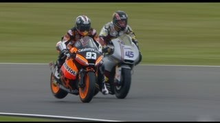 MotoGP™ Best Battles Redding vs Márquez Silverstone 2012 [upl. by Yelsehc]