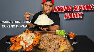 INI BARU MUKBANG DAGING DAN AYAM KOREA YANG ASLI [upl. by Supen]