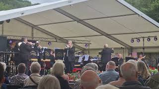 Roberts Bakery Band  Weve only just begun  Ironbridge Gorge Brass Band Festival 14th July 2024 [upl. by Nimajnab370]