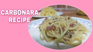 How to make a Creamy CarbonaraPrego Mushroom Carbonara Sauce Prego CreamycarbonaraMumschaVlog [upl. by O'Meara941]