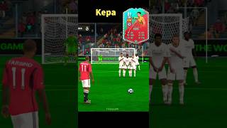 Kepa saves 🔥 Crazy Goalkeeper fifa mobile  EA SPORTS fifa easports shortsfeed viral easports24 [upl. by Blodget]