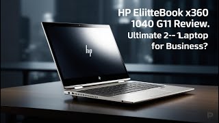 HP EliteBook x360 1040 G11 Review Ultimate 2in1 Laptop for Business [upl. by Zetrac689]