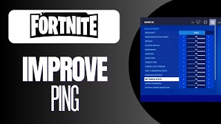 How to Improve Fortnite Ping [upl. by Mas516]