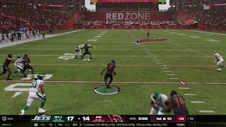 Madden NFL 25 Jets Vs Cardinals Week 10 [upl. by Ardnac]