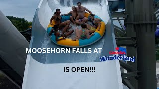 Moosehorn Falls At Canadas Wonderland Is Open [upl. by Bopp]