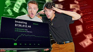 Teaching My Friend How To Trade Options [upl. by Obala]