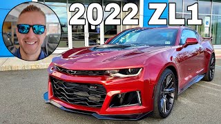 2022 Camaro ZL1 with Manual Transmission in Wild Cherry Tintcoat [upl. by Frasco]