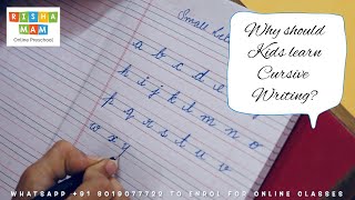 How to teach Cursive writing to kindergarten easily step by step process  5 tips to learn cursive [upl. by Joela340]