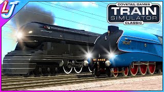 Train Simulator  PRR S1 VS A4 Mallard RACE [upl. by Wivestad220]