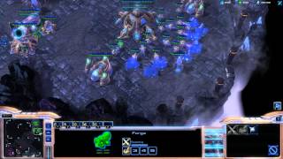 StarCraft Remastered 1v3 Protoss vs ProtossZergTerran vs 3 computers  Big Game Hunters [upl. by Giah]