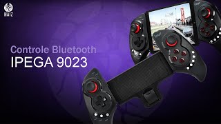 Unboxing e Aprenda como Configurar o Controle Bluetooth Ipega 9023 [upl. by Yhtrod839]