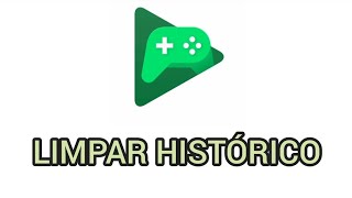 Como apagar o histórico de pesquisa local da Play Games [upl. by Hagi357]