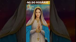 Oração a Nossa Senhora Rainha do Rosario shorts [upl. by Atokad497]