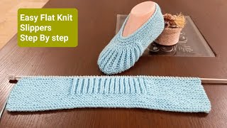 Knitting Very Easy Socks For Ladies amp Men  Woolen Socks  Booties  Slippers  Written Instruction [upl. by Kirstyn]