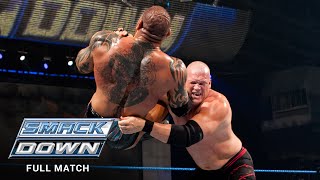 FULL MATCH  Batista vs Kane SmackDown Nov 27 2009 [upl. by Noraj989]