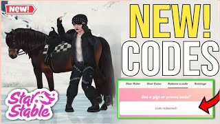 ALL NEW STAR STABLE REDEEM CODES 2024  STAR STABLE CODES 2024  SSO CODES [upl. by Lotsyrc]