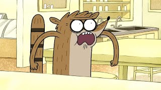 Every Time Rigby Says quotStop Talkingquot in Regular Show [upl. by Inaluahek]