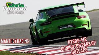 Manthey Racing GT3 RS MR Donington park GP fast laps [upl. by Venezia709]