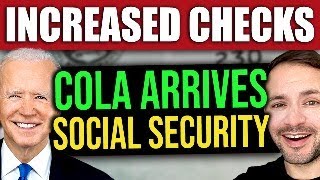 First INCREASED Checks Arriving for Social Security COLA 2024 [upl. by Schober]