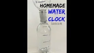 how to make a water clocktying some new [upl. by Alenoel]