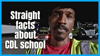 How does paid CDL School work 10 things you should know before you go Trucking school tips [upl. by Attenyw]