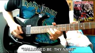 Iron Maiden  quotHallowed Be Thy Namequot cover [upl. by Sidnarb413]