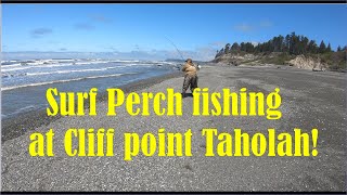 Surf Perch fishing at Taholah Washington How to catch big surf perch [upl. by Elisabetta]