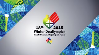 DEAFLYMPICS 2015 Highlights of 2015 Winter Deaflympics [upl. by Favin824]