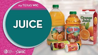 Shopping with Texas WIC Juice  TexasWICorg [upl. by Lienaj398]