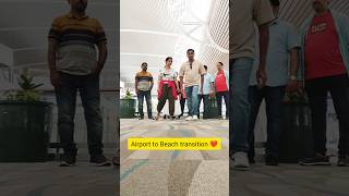 Airport to Beach transition trending ytshorts transition airport beach viralvideo thailand [upl. by Almond]