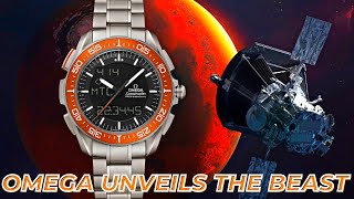 Omega Unveils The Speedmaster X33 Marstimer Watch [upl. by Aicilif]