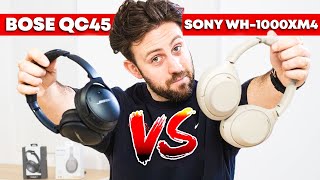 Bose QC45 vs Sony WH1000XM4  Which One Is The Best [upl. by Quick]