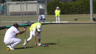 2017 Golf Croquet World Final Ahmed v Reg Game 4 [upl. by Raila]