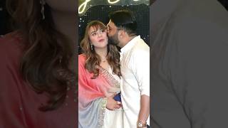 Kapil Sharmas wife Ginni Chatrath Kapil Sharma and wife ginni ka kiss video kapilsharma [upl. by Branch]