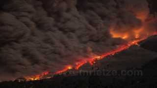 Sinabung Pyroclastic Flows [upl. by Darreg]