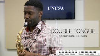 Double Tongue  Saxophone Double Tonguing Lesson [upl. by Joung]