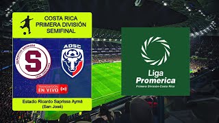 SAPRISSA 20 SAN CARLOS en vivo  COSTA RICA  Primera División  Playoffs  Semifinal  Vuelta [upl. by Eronaele352]