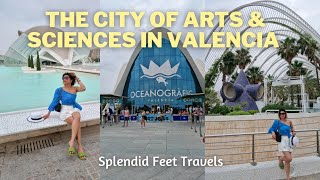 The City Of Science And Arts in Valencia And Oceanographic [upl. by Meid]