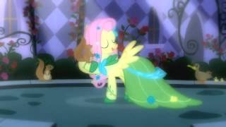 MLP FiM  At The Gala  Fluttershy Solo  Multi Language [upl. by Nylqcaj]