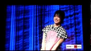 Nobuhiko Okamoto Voice of Rin Okumura at Anime Expo 2012 Opening Ceremony [upl. by Bocoj]