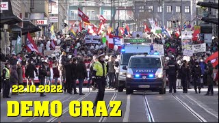 DEMO löst Polizeieinsatz aus  22012022 [upl. by Eeleak]