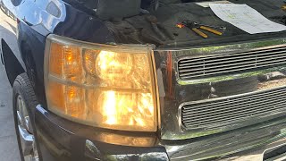 Chevrolet Silverado High Beam Fix with External Relay Printed Circuit Board bypass [upl. by Butch]