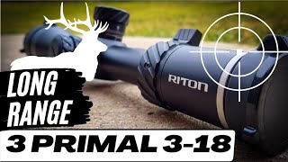 HuntingLong Range Crossover Scope  3 PRIMAL 318x50 with RitonOptics [upl. by Esaj]