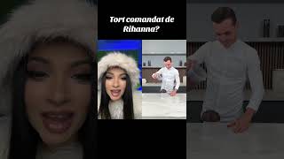 amauryguichon rihanna asaprocky sarahjsun react reactie cake tort duet [upl. by Beitris]