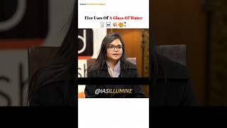 5 Uses Of 🥛🤯 Ayushi Singh  Upsc Interview [upl. by Nnylhtak156]