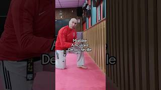 Mobilité chevilles attrainingfit sports sport shorts mobility foot martialarts short tkd [upl. by Sherborn]