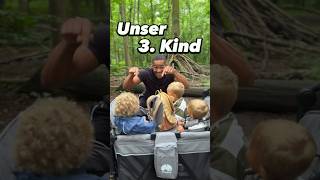 anzeige 🤩 ENDLICH 3 KINDER‼️ Bollerwagen Test influeltern familie kinder wandern urlaub kind [upl. by Aelem]