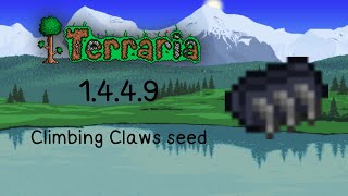 Climbing Claws Terraria seed 1449 [upl. by Asilehs]