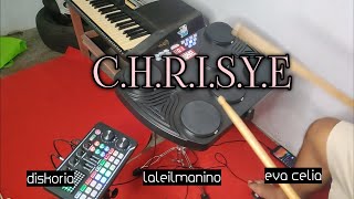 DISKORIA LALEILMANINO EVA CELIA  CHRISYE DRUM COVER [upl. by Hairas614]