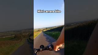 Hillbombing on Mini carrera bike bike bicycle biking mountainbike bikelife mountainbiken [upl. by Avehs703]